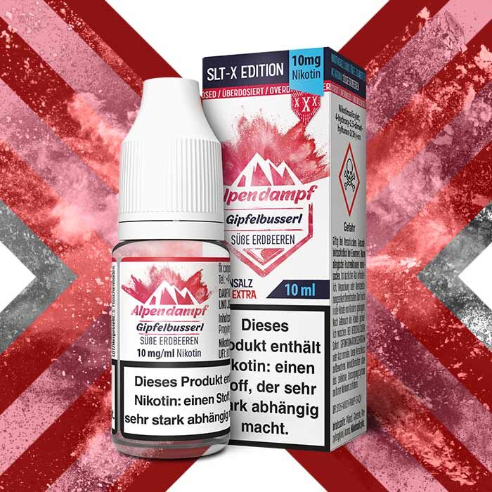 Liquid Nikotinsalz SLT-X Gipfelbusserl Alpendampf 10ml 10mg/ml (mittel)