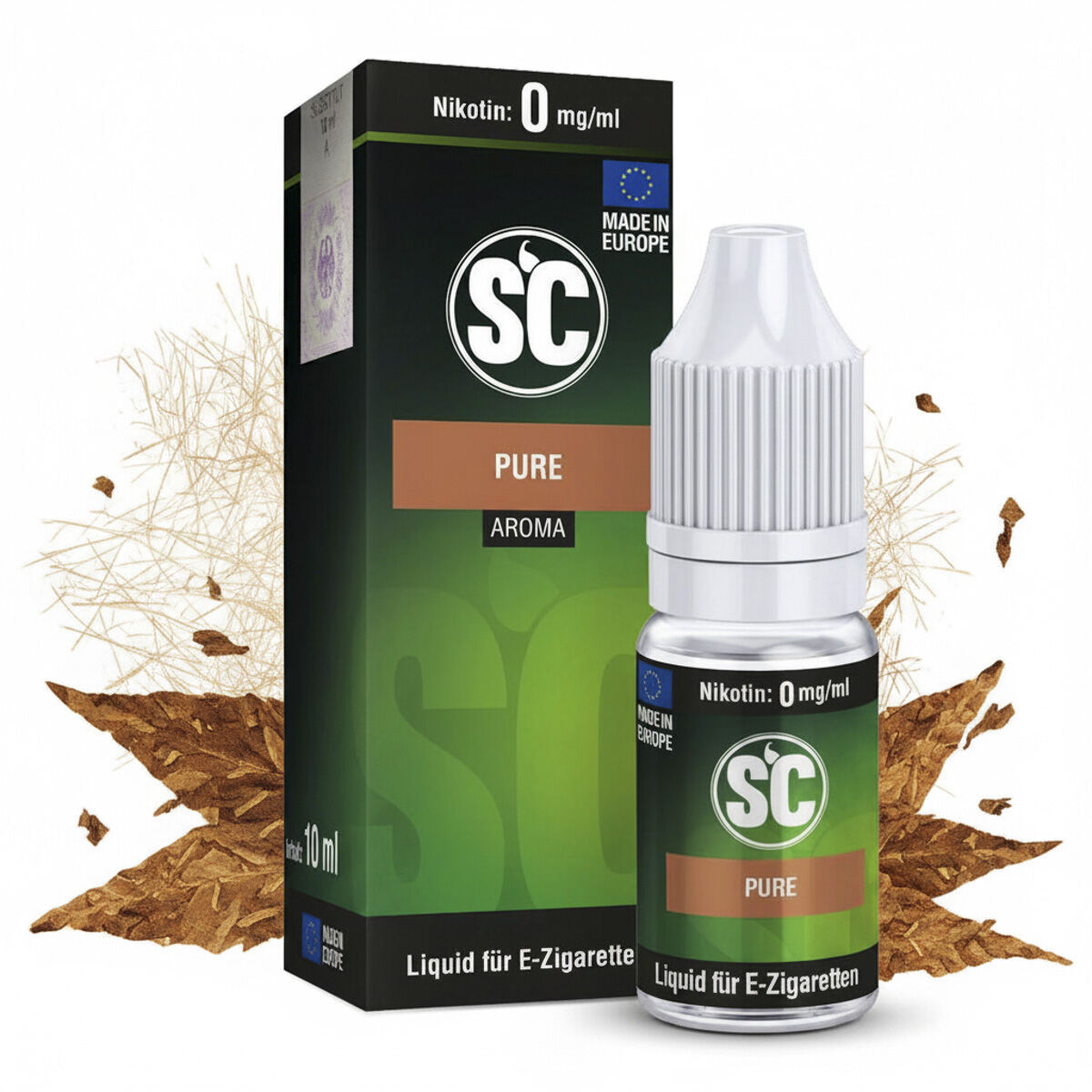 Liquid Pure Tabak SC 10ml 00 mg/ml (ohne)