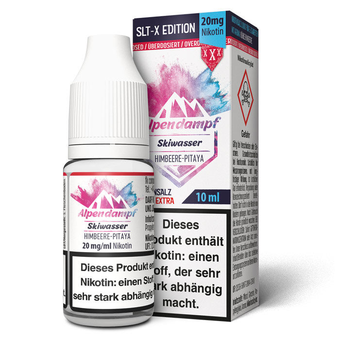 Liquid Nikotinsalz SLT-X Skiwasser Alpendampf 10ml 20mg/ml (stark)