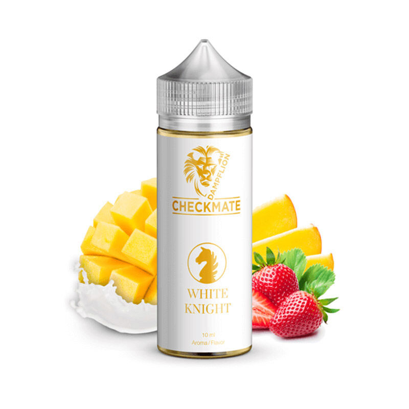 Aroma (Longfill) Checkmate White Knight Dampflion 10ml (120ml Flasche)