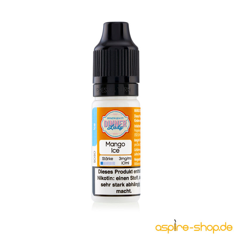 Liquid ICE 50/50 - Mango ICE Dinner Lady 10ml