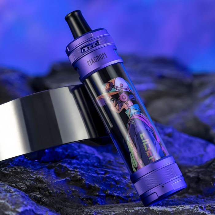 E-Zigaretten Set ASPIRE Magnum 6ml Blau-Violett & Cyber Lilly
