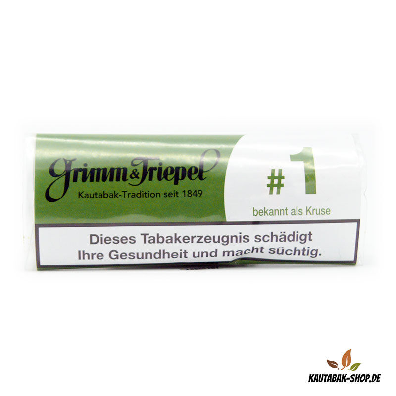 Kautabaksticks Grimm & Triepel #1 "Kruse" 14g Kautabaksticks Grimm & Triepel #1 "Kruse" 14g