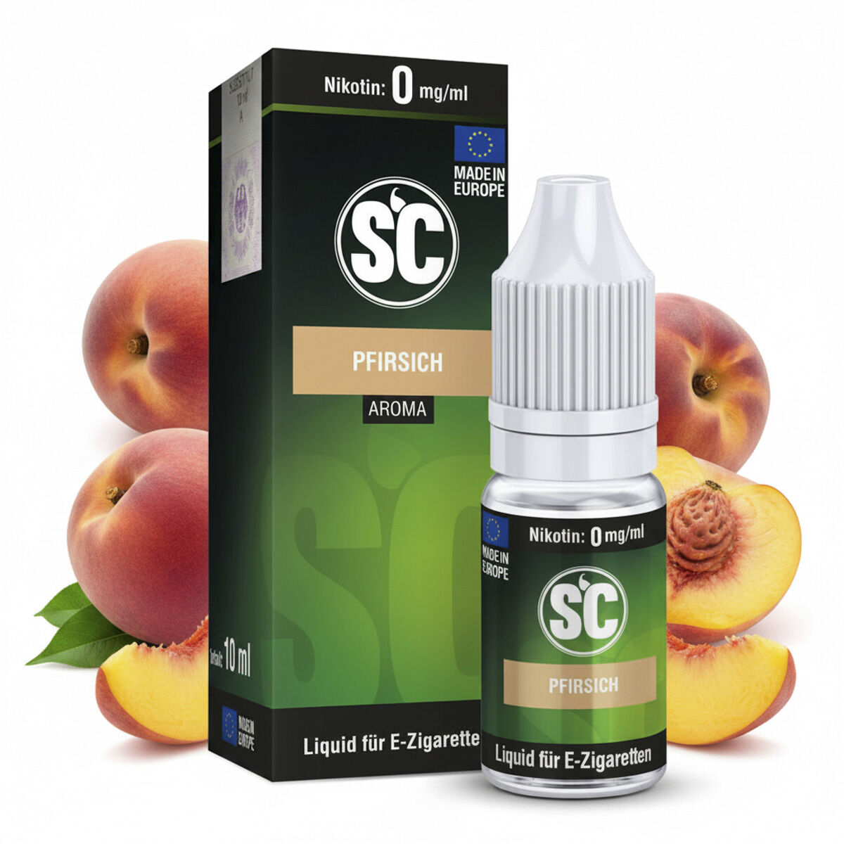 Liquid Pfirsich SC 10ml 00 mg/ml (ohne)