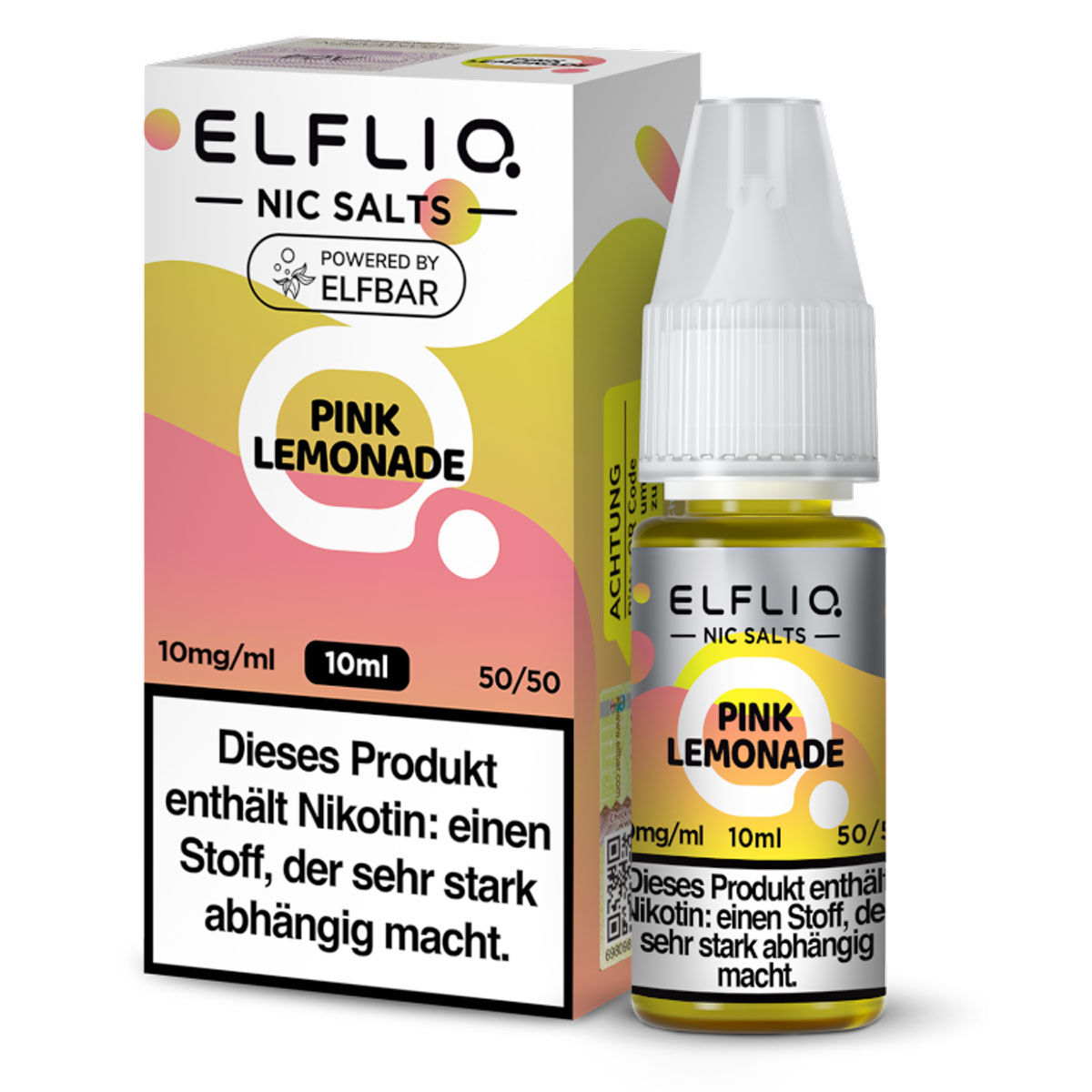 Liquid Nikotinsalz Pink Lemonade ELFLIQ 10ml 10mg/ml
