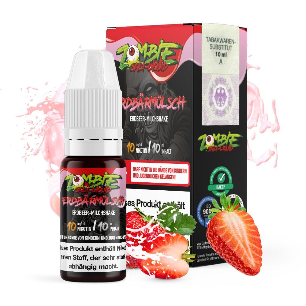 *ABVERKAUF* Liquid Nikotinsalz Erdbärmülsch Zombie 10ml
