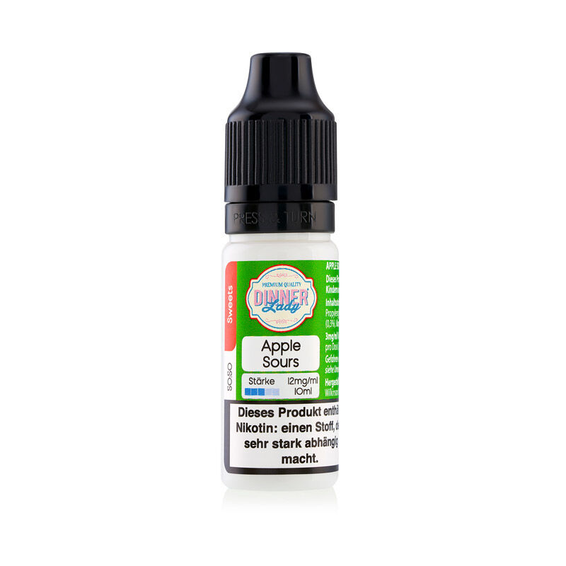 Liquid Sweets 50/50 - Apple Sours Dinner Lady 10ml