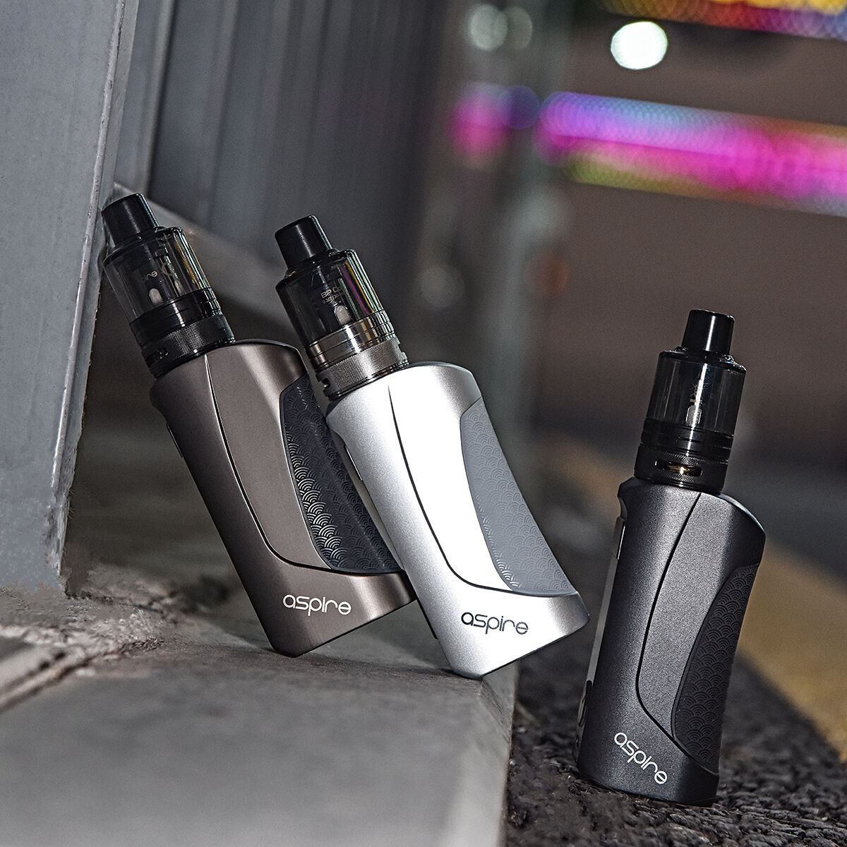 *ABVERKAUF* E-Zigaretten Set ASPIRE Finixx 18650