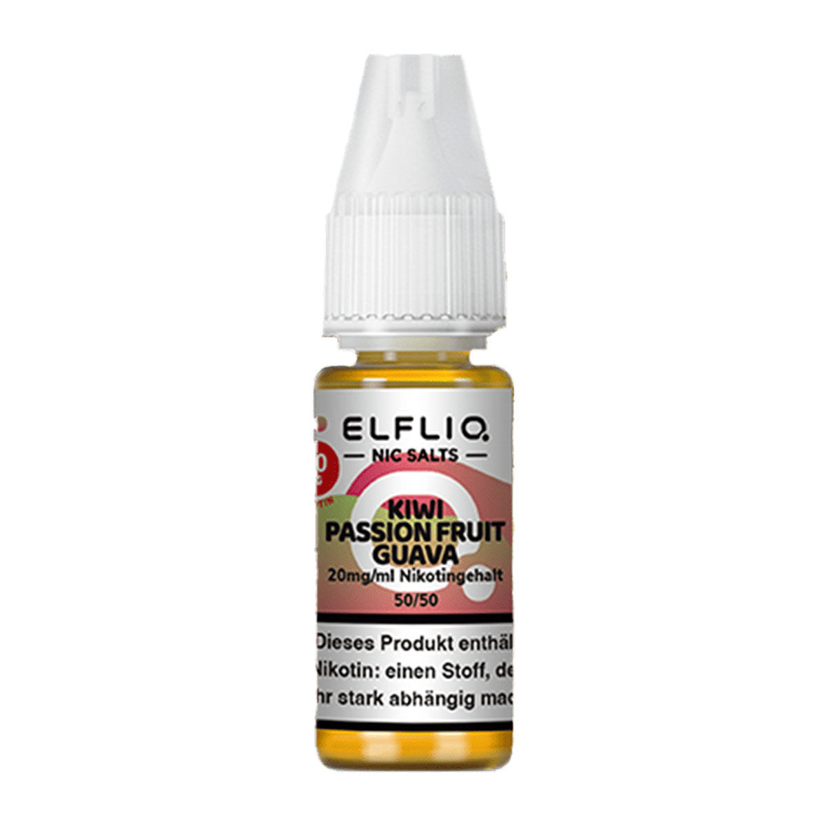 Liquid Nikotinsalz Kiwi Passion Fruit Guava ELFLIQ 10ml 20mg/ml