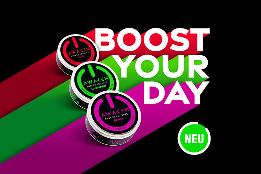 AWAKEN Energy Pouches – Boost your day!