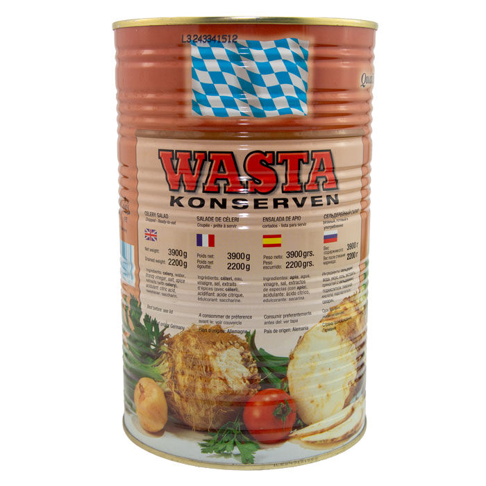 Selleriesalat in Streifen in Dose 5L von WASTA