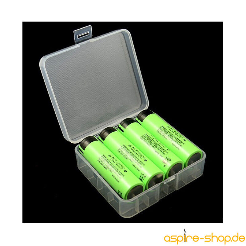 Aufbewahrungsbox D1 für 4x 18650 oder 2x 26650 Akkus