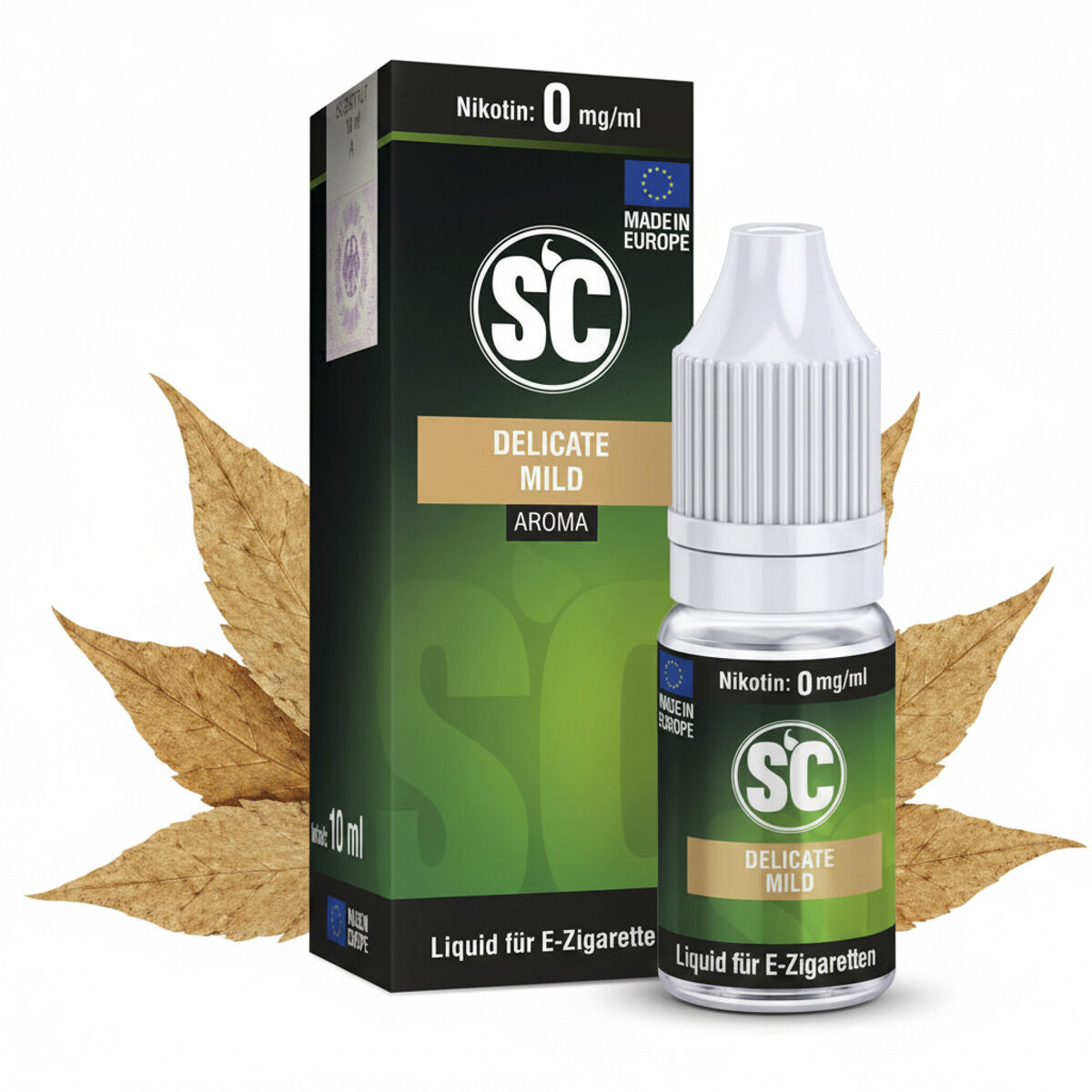 Liquid Delicate Mild Tabak SC 10ml 00 mg/ml (ohne)