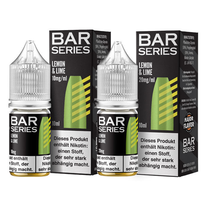 Liquid Nikotinsalz Bar Series - Lemon & Lime 10ml