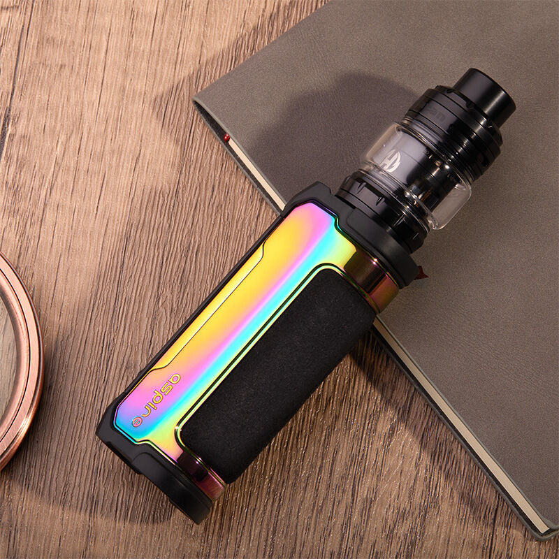 *ABVERKAUF* E-Zigaretten Set ASPIRE Rhea X 18650 regenbogen