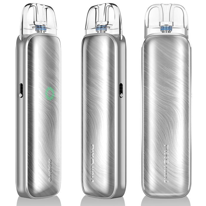 E-Zigaretten Set ASPIRE Pixo Aura 2 1800mAh silber (lunar silver)