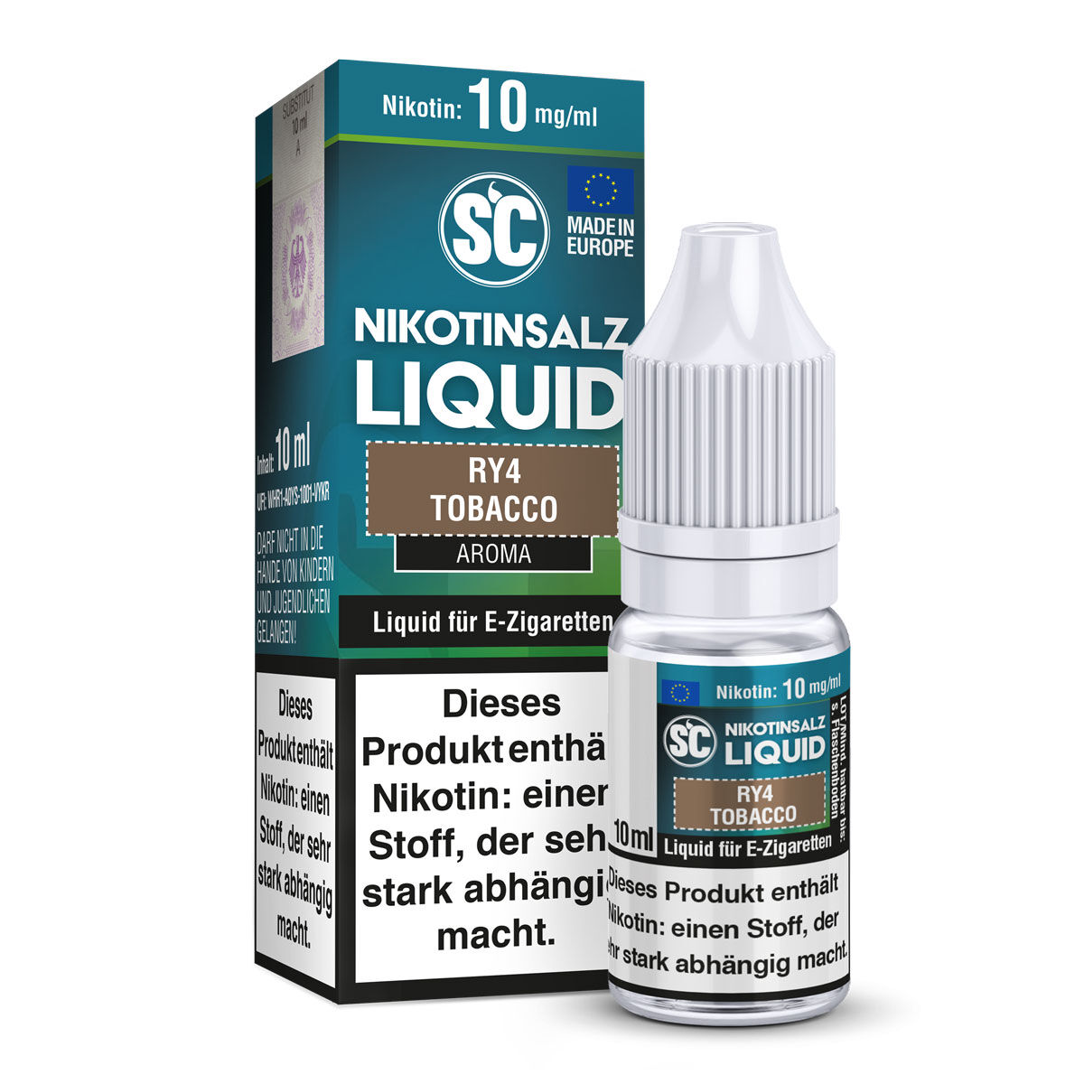 Liquid Nikotinsalz RY4 Tobacco SC 10ml 10mg/ml