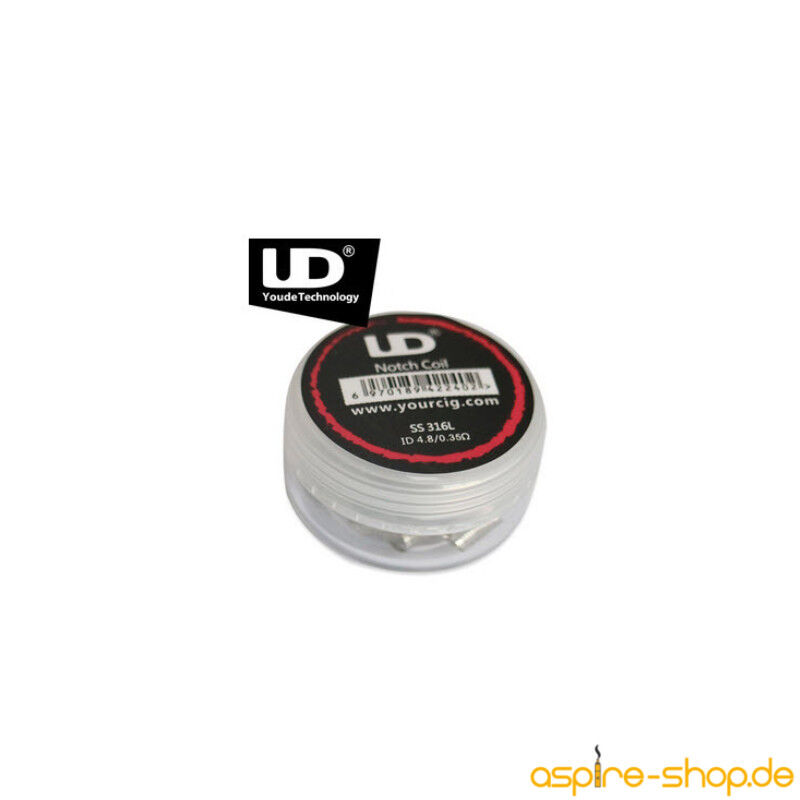 *ABVERKAUF* Fertigcoil UD 10 x 0,35 Ohm Notch