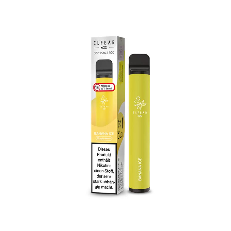 Einweg E-Zigarette ELFBAR 600 Banana Ice 20 mg/ml