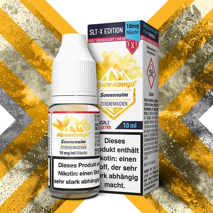 Liquid Nikotinsalz SLT-X Sonnenalm Alpendampf 10ml 10mg/ml (mittel)