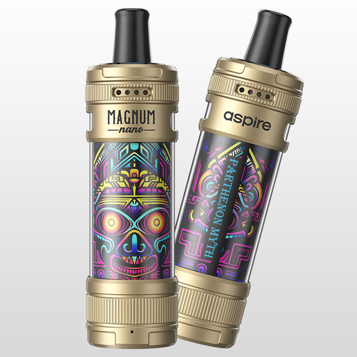 E-Zigaretten Set ASPIRE Magnum Nano 6ml Gold & Parthenon Myth