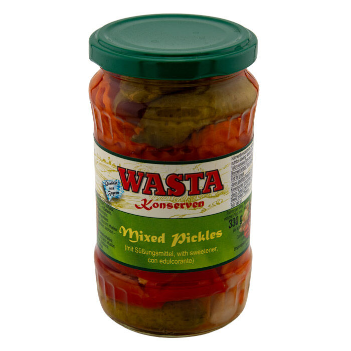 Mixed Pickles im Glas 370ml von WASTA