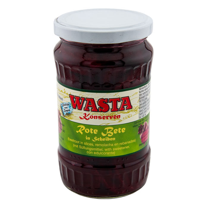 Rote Bete Scheiben im Glas 370ml von WASTA