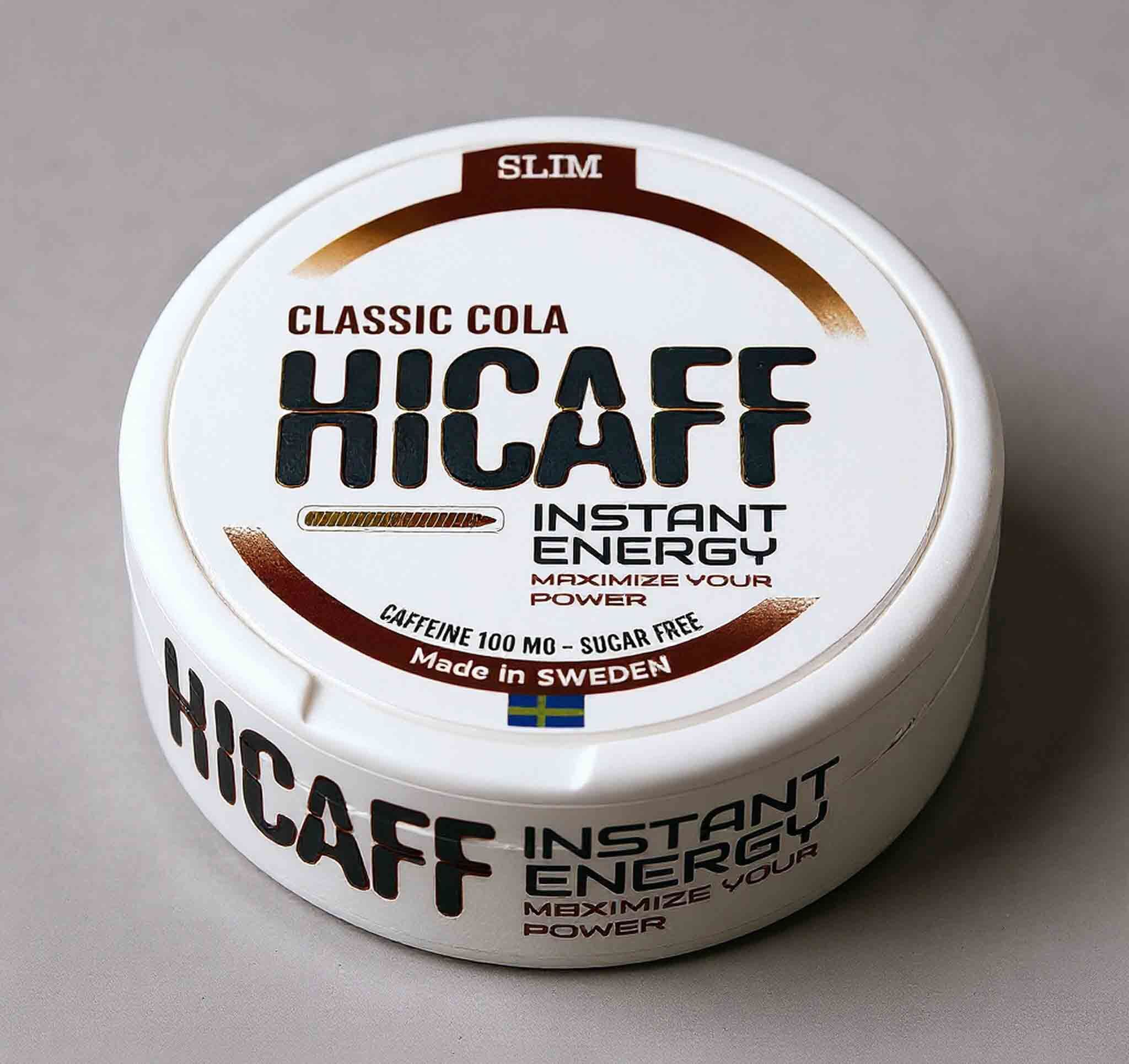 Energy Pouches Hicaff Classic Cola Slim 14,7g