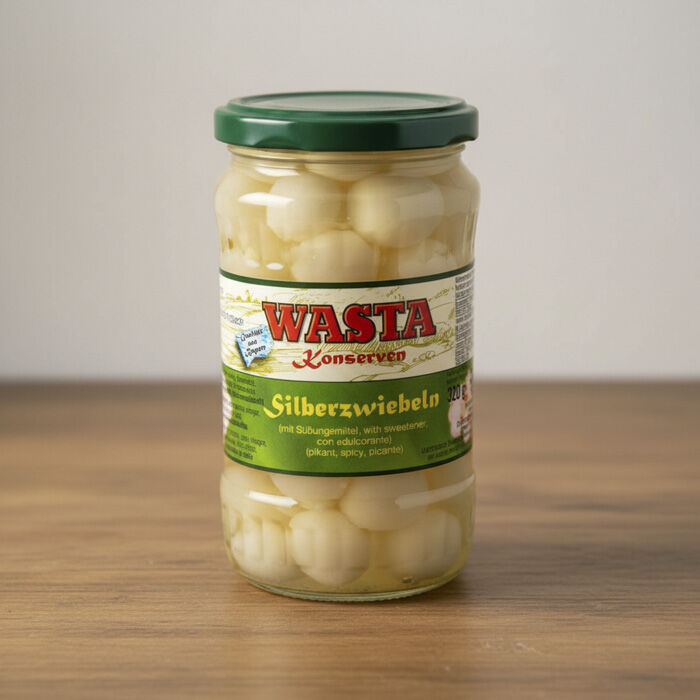Silberzwiebeln im Glas 370ml von WASTA