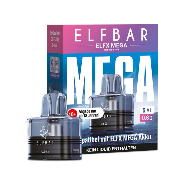 Pod ELFBAR Elfx Mega 0,6 Ohm - 5ml