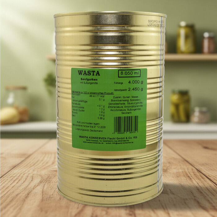 Senfgurken in Dose 5L von WASTA