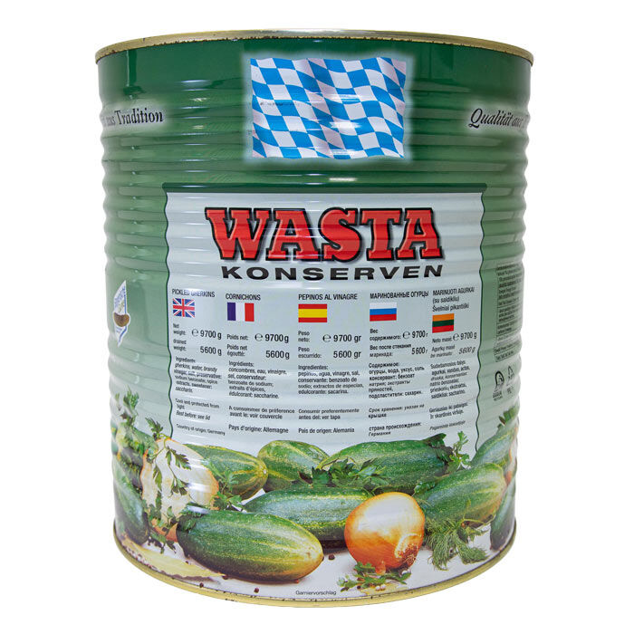 Gurken 40/45 in Dose 10L von WASTA