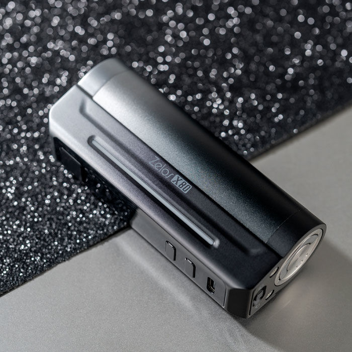 Akkuträger ASPIRE Zelos X80 80 Watt 1x18650 black gradient (schwarz-silber)