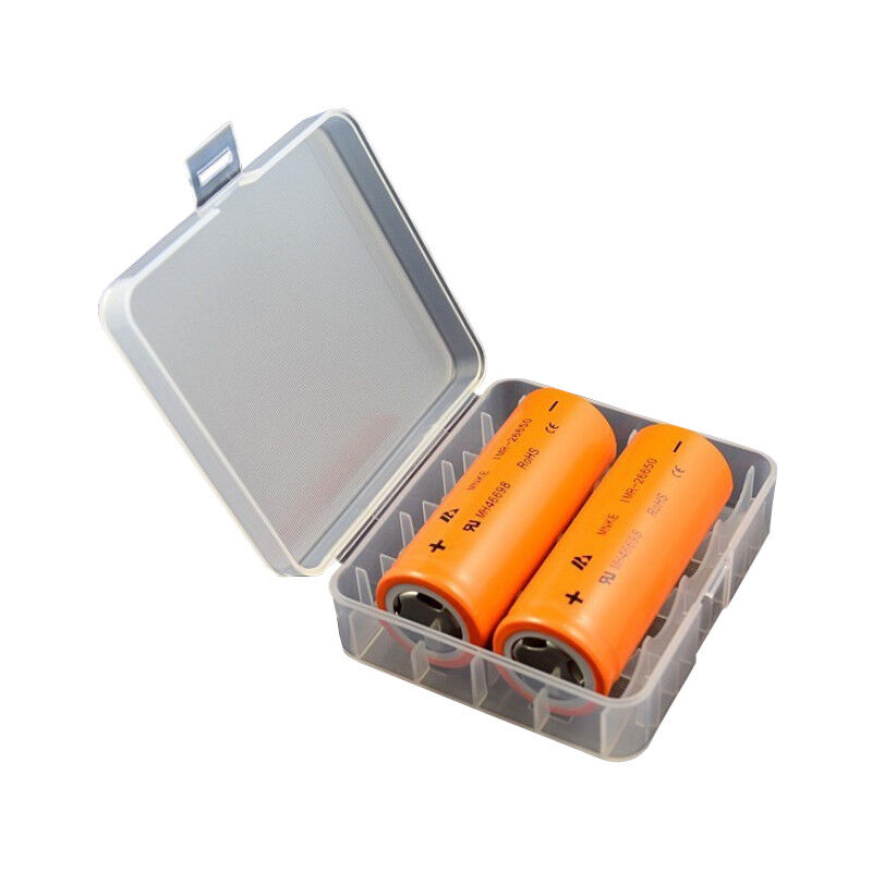 Aufbewahrungsbox D1 für 4x 18650 oder 2x 26650 Akkus