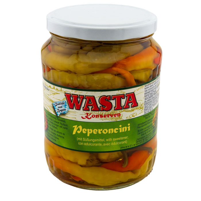 Peperoncini im Glas 720ml von WASTA