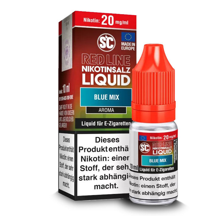 Liquid Nikotinsalz Red Line Blue Mix SC 10ml 05mg/ml (leicht)