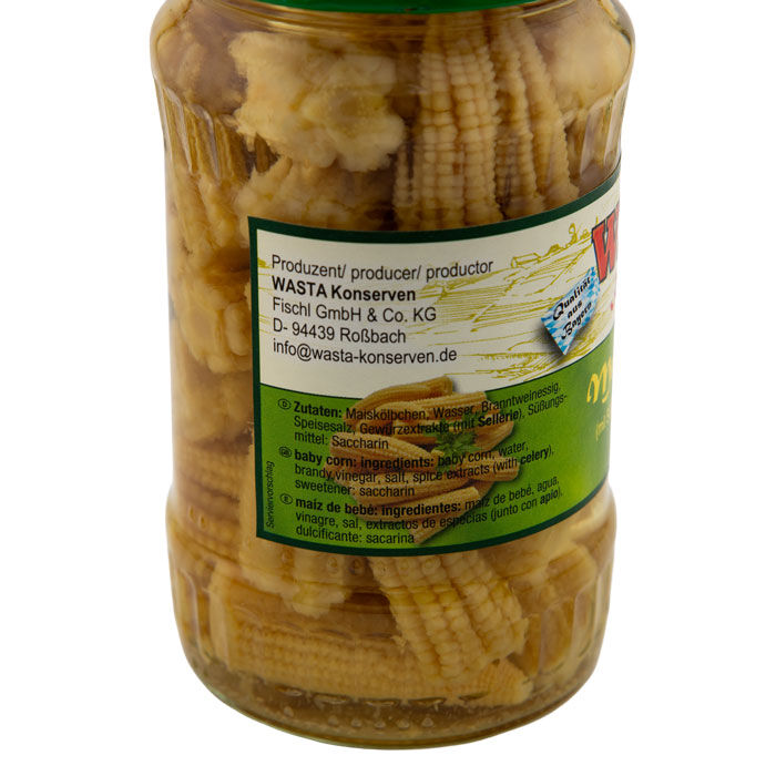 Maiskölbchen im Glas 370ml von WASTA