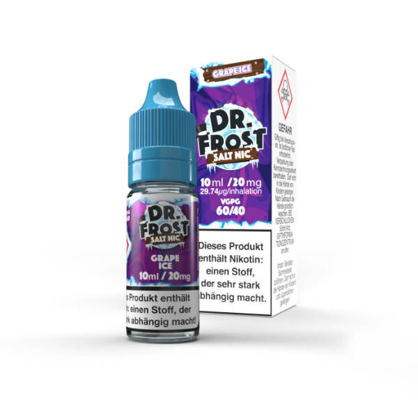 Liquid Nikotinsalz Ice Cold - Grape Ice Dr. Frost 10ml 20mg/ml