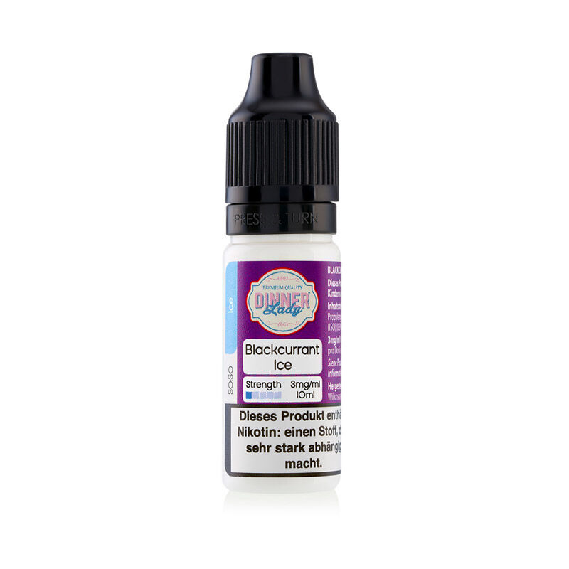 *ABVERKAUF* Liquid ICE 50/50 - Blackcurrant ICE Dinner Lady 10ml
