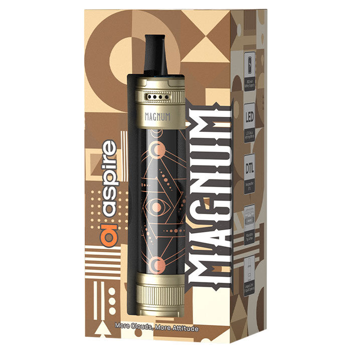 E-Zigaretten Set ASPIRE Magnum 6ml Gold & Mystic Galaxy