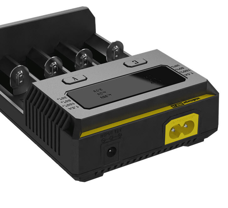Ladegerät NEW I4 4x 375mA / 2x 750mA / 1x 1500mA Nitecore