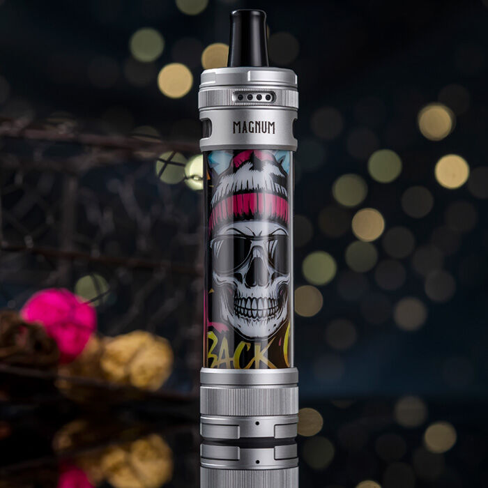 E-Zigaretten Set ASPIRE Magnum 6ml Silber & Funky Skull