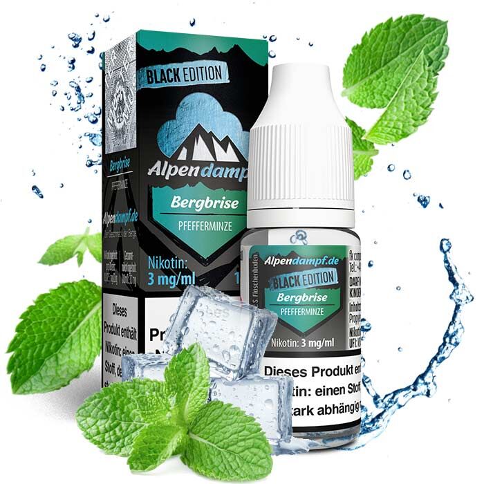 Liquid Black Edition Bergbrise Alpendampf 10ml