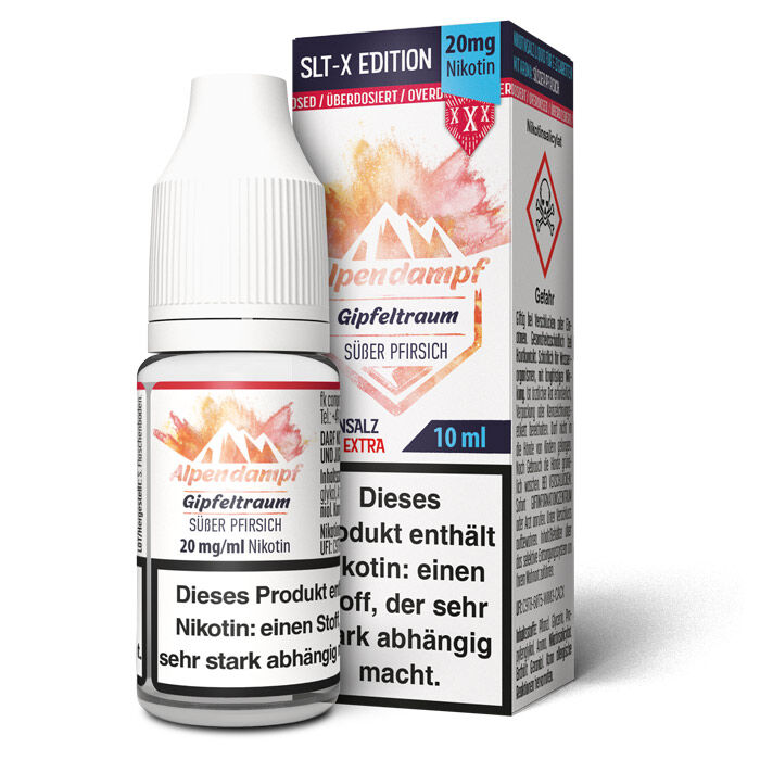 Liquid Nikotinsalz SLT-X Gipfeltraum Alpendampf 10ml 20mg/ml (stark)