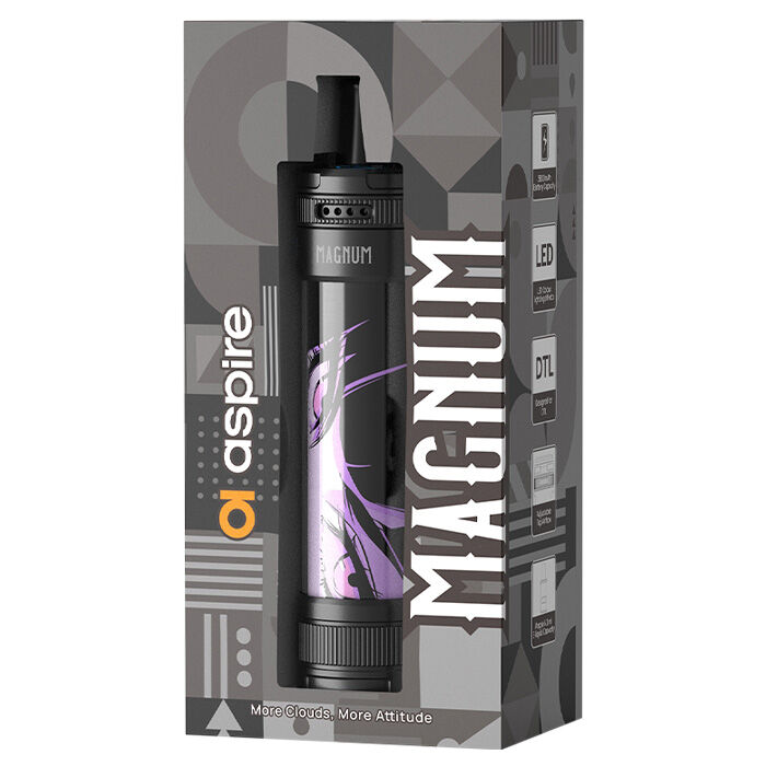E-Zigaretten Set ASPIRE Magnum 6ml Schwarz & Dreamy Lucy