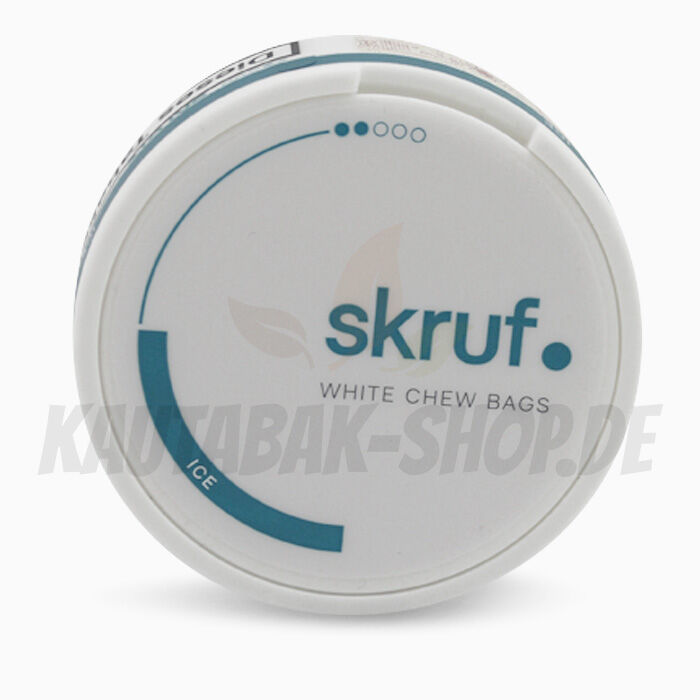 Kautabak skruf. White Chew Bags Ice #2 17g