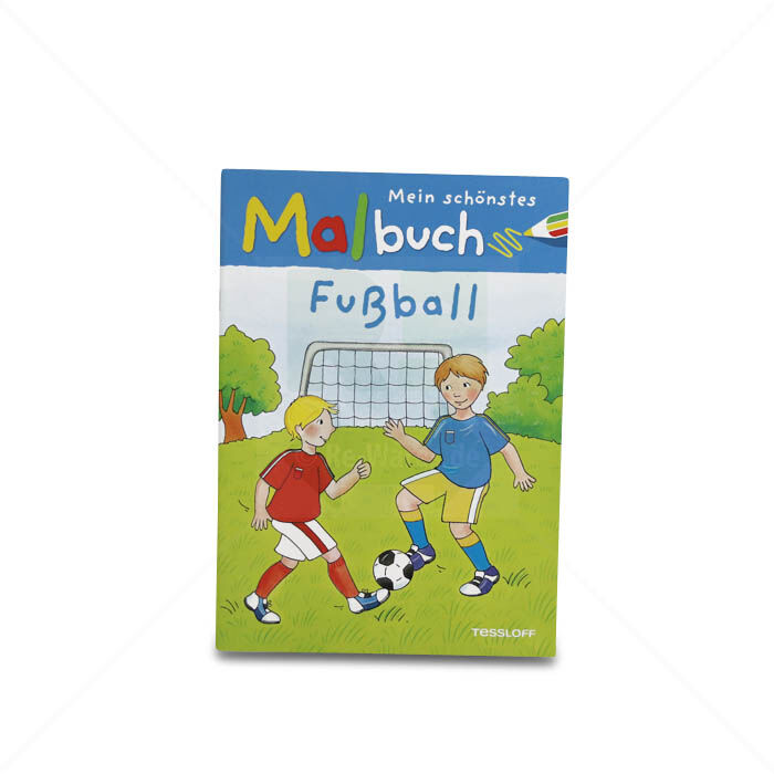 Heft Tessloff Mein schönstes Malbuch Fußball