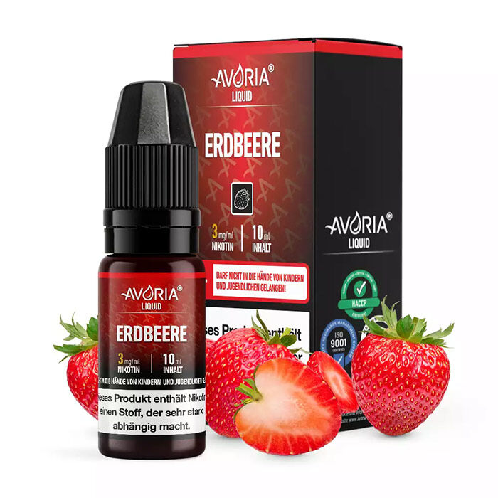 *ABVERKAUF* Liquid Erdbeere Avoria 10ml