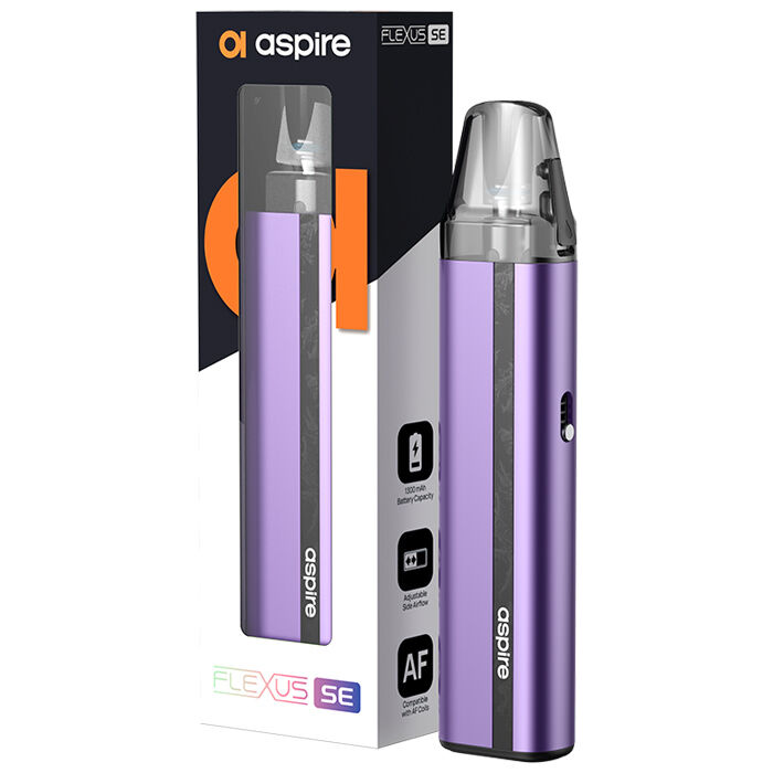 E-Zigaretten Set ASPIRE Flexus SE 1300mAh lila (violet)