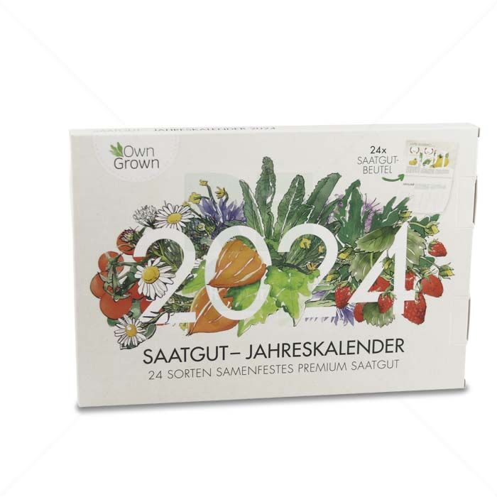 *A-WARE* Saatgut- Jahreskalender Own Grown 2024
